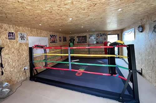 CUSTOM MADE BOXING RING