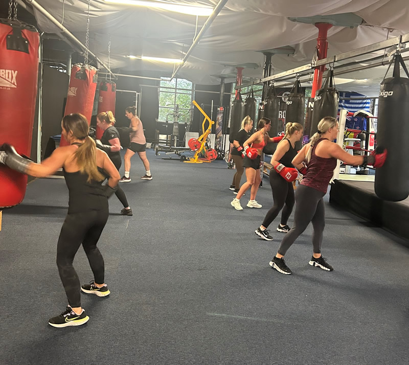 women only boxing classes