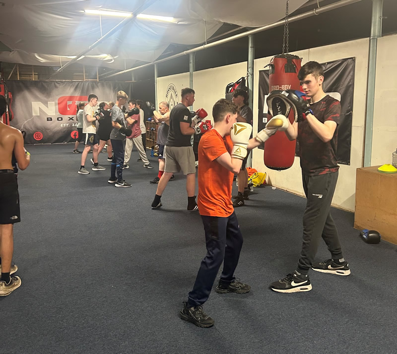 mixed fundementals of boxing classes